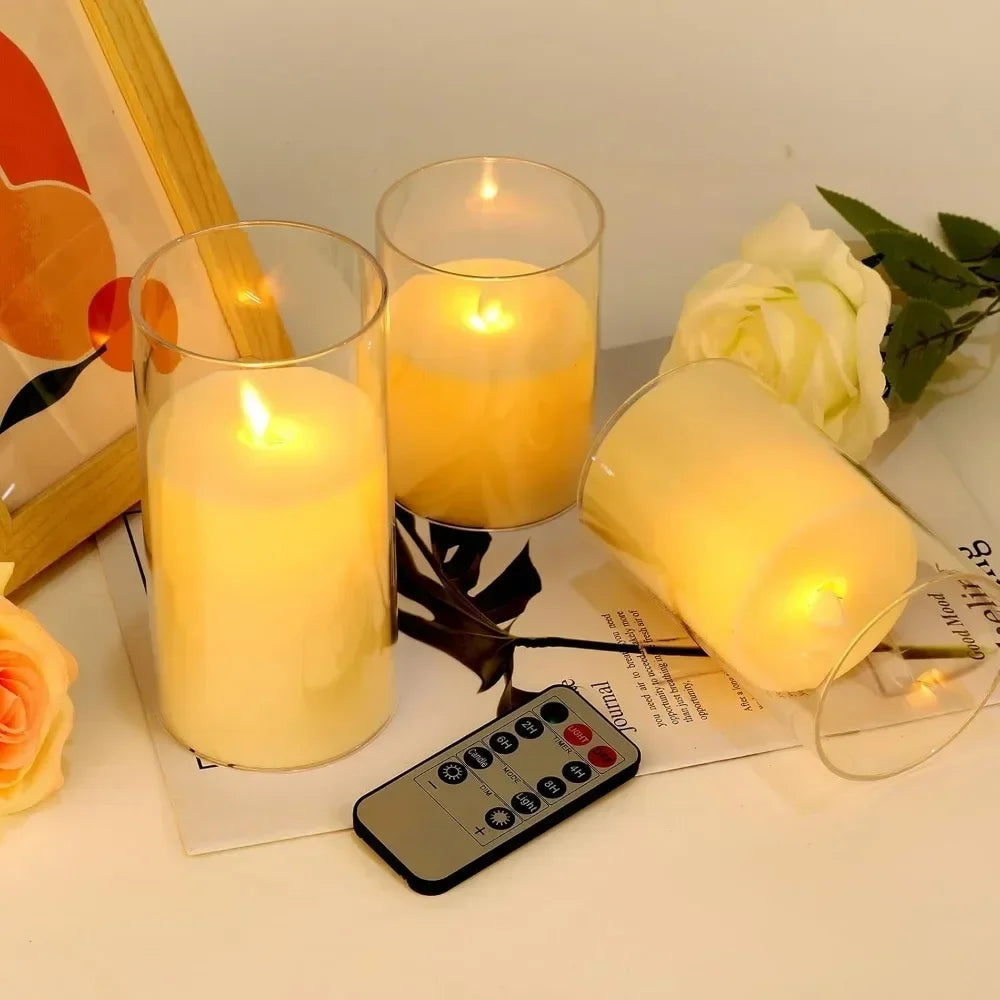 GadgetGoods Flameless Remote Candles