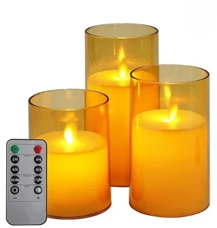 GadgetGoods Flameless Remote Candles