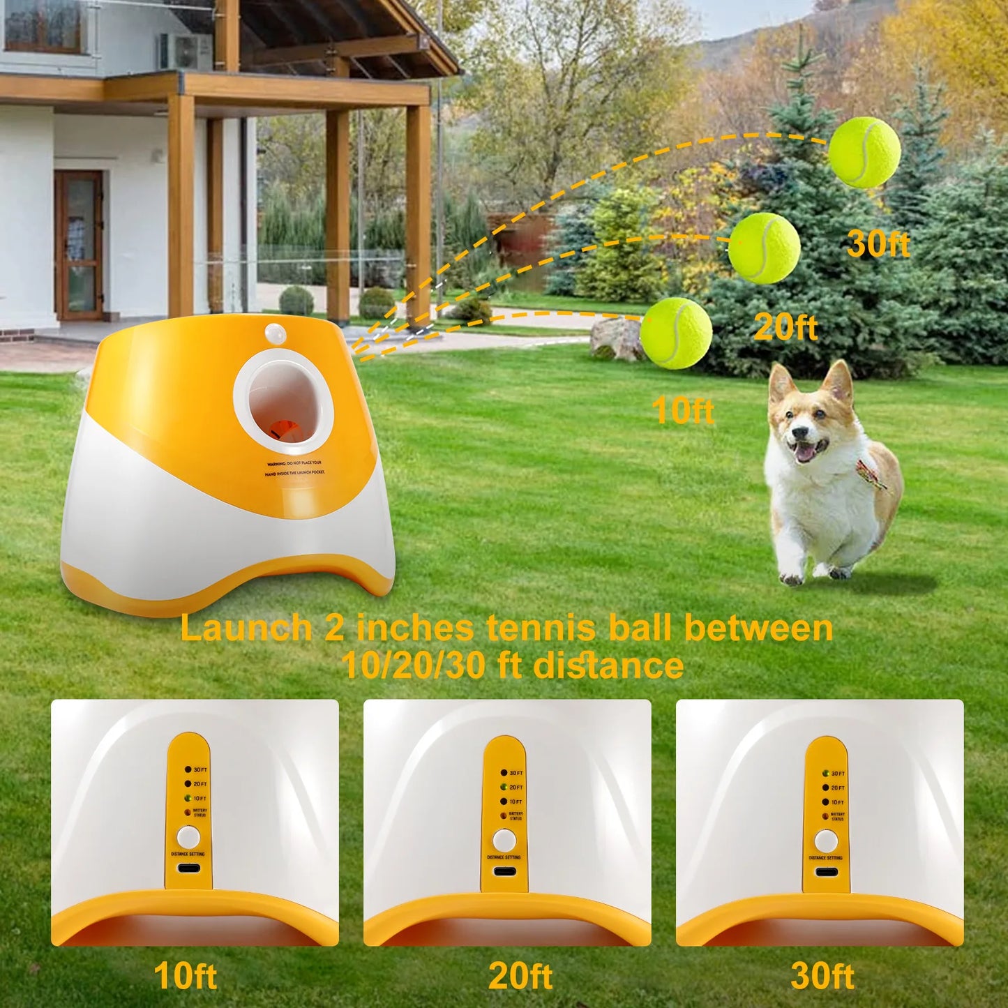 GadgetGoods Automatic Ball Launcher